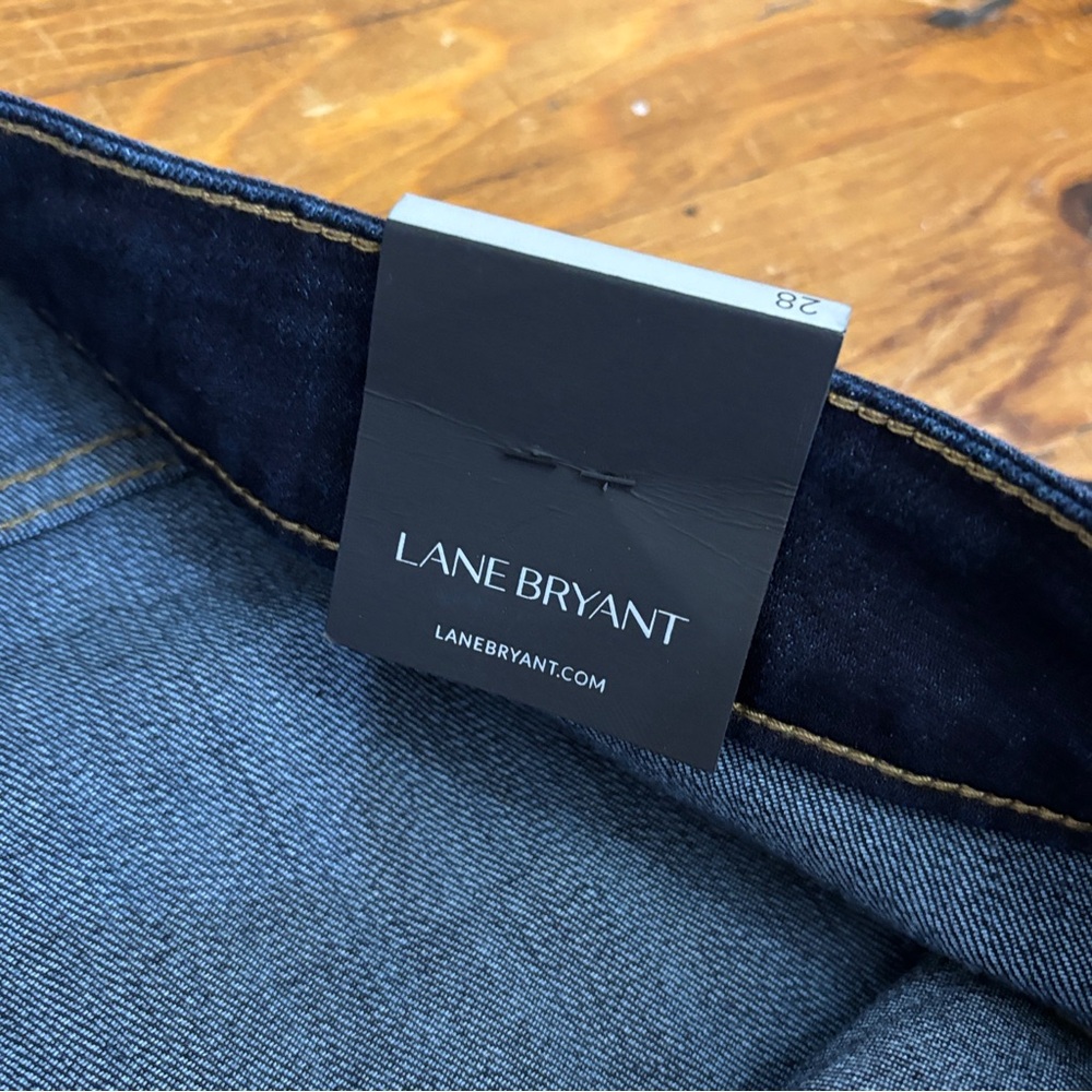 Lane Bryant Women's Jean Shorts - Deep Indigo - Picture 10 of 13
